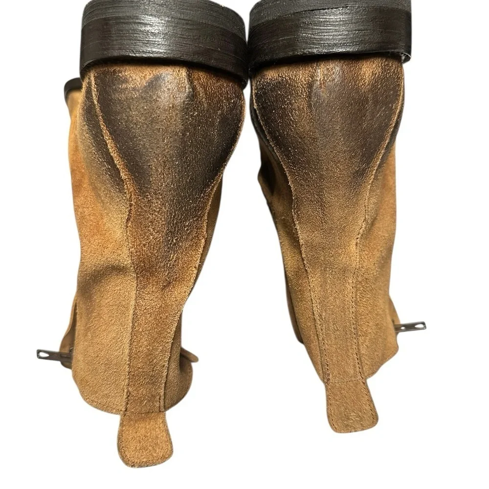 Old Gringo Tan Leather Ankle Boots size 12 new without tags, no box
